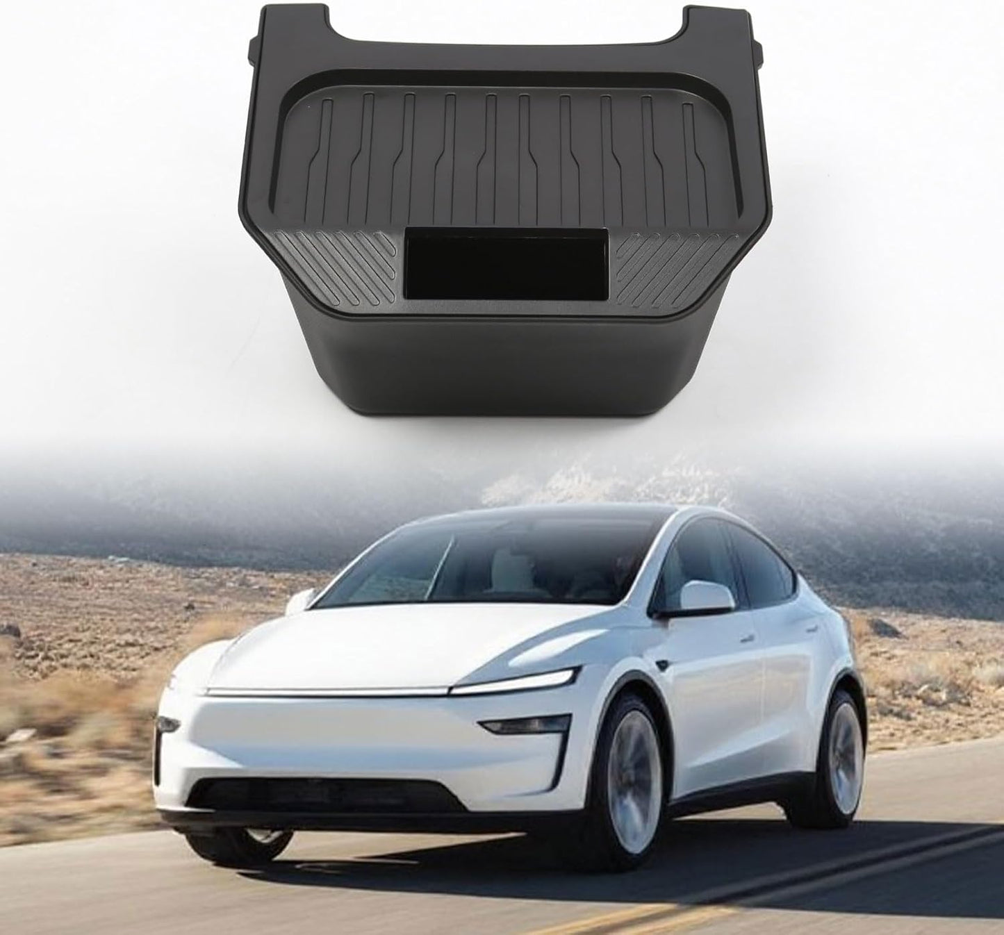Rear Center Console Trash Can for Tesla Model Y Juniper 2025 2026