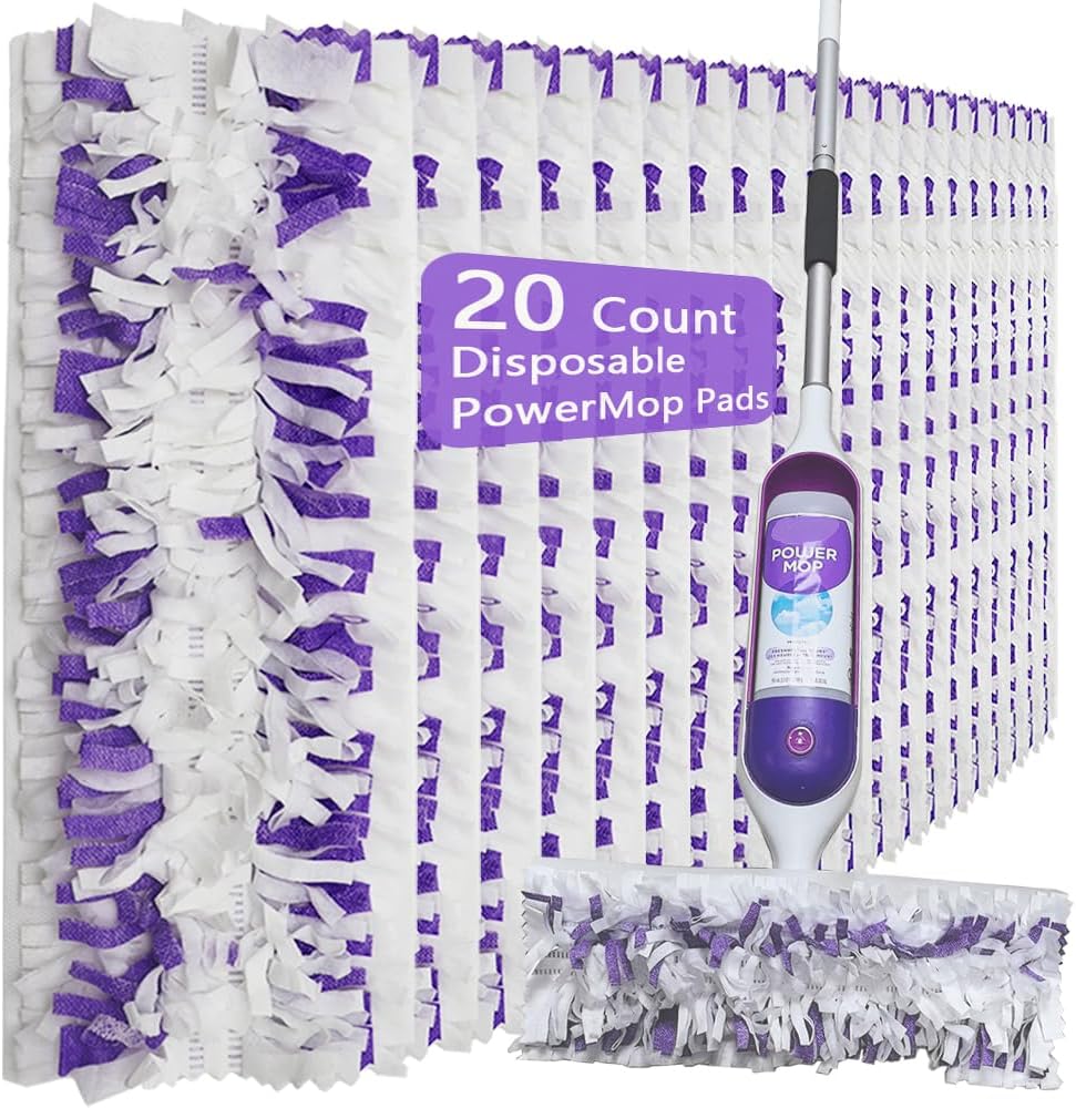 20 Ct. Swiffer PowerMop Mop Pads | Safe on Floors