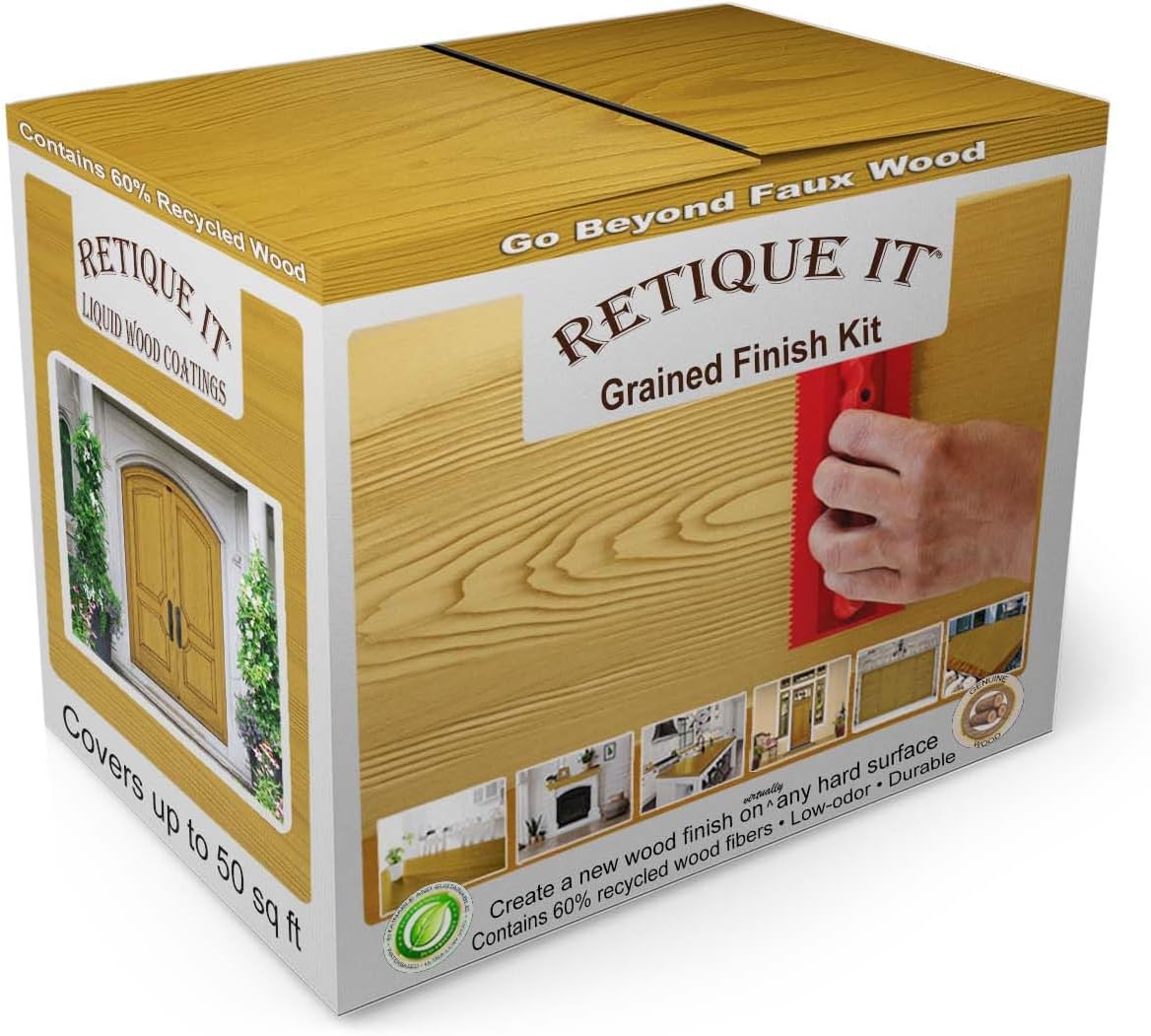 Retique It Wood Finish Multi-Purpose Kit for Stunning Results