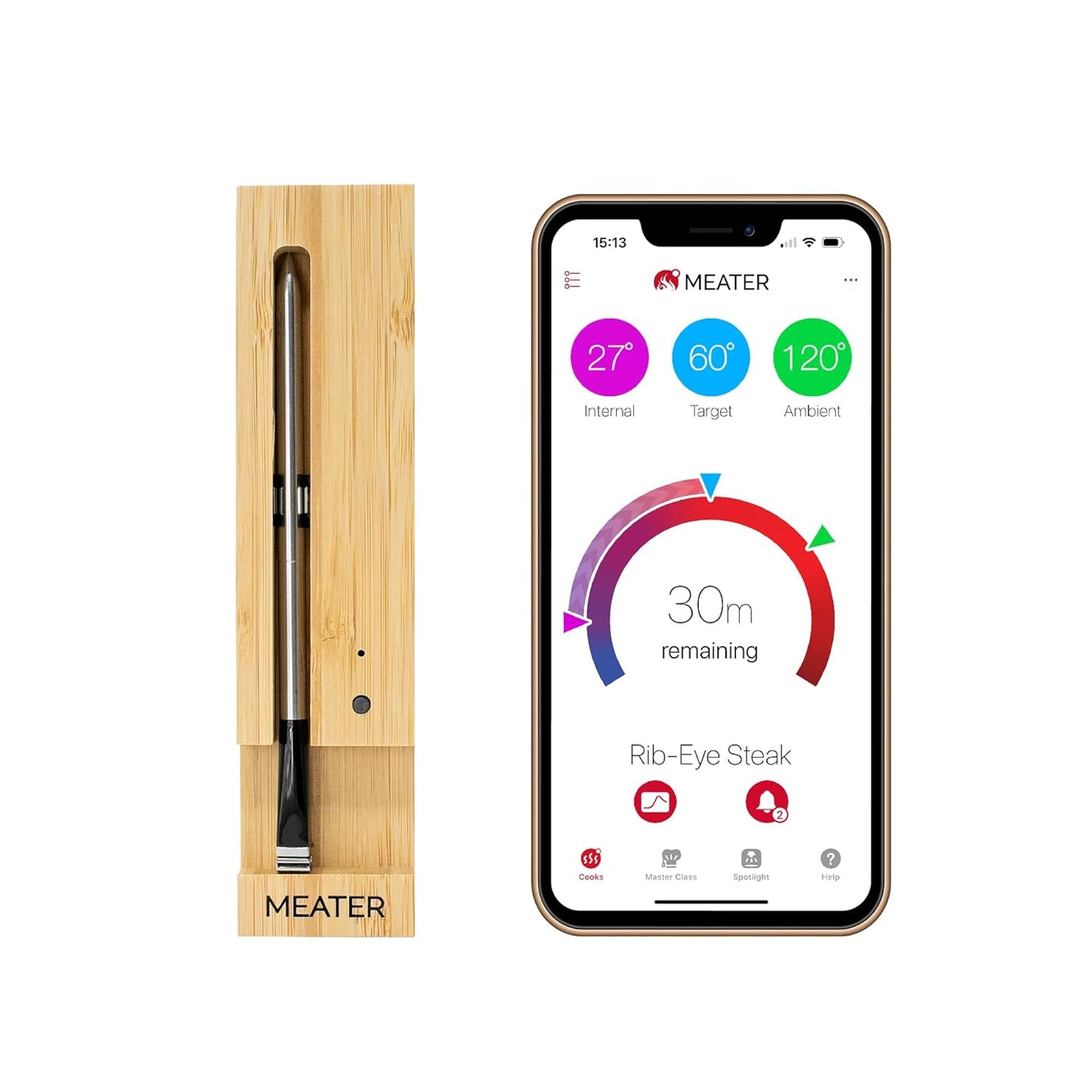 Wireless Smart Meat Thermometer - BBQ Perfection!