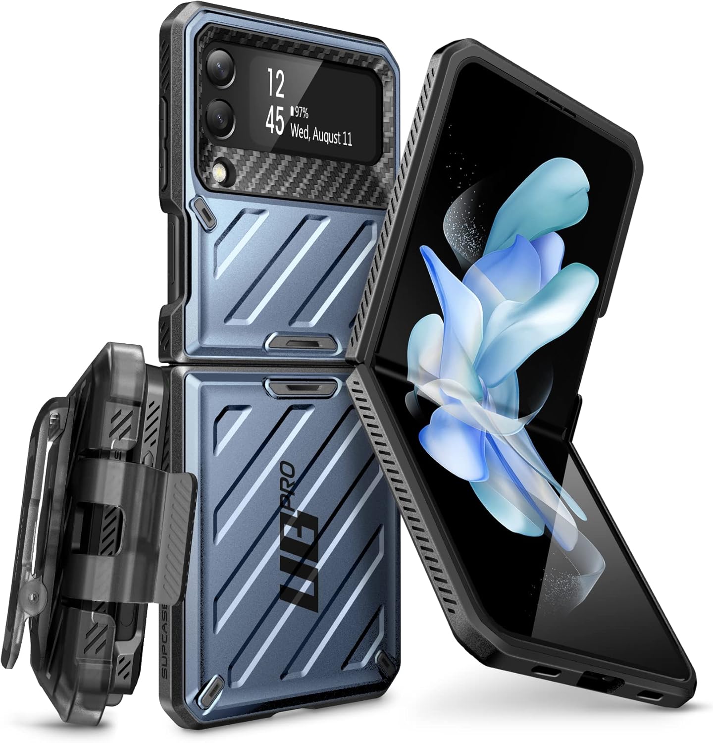 SUPCASE Galaxy Z Flip 4 Case with Belt-Clip for Ultimate Protection