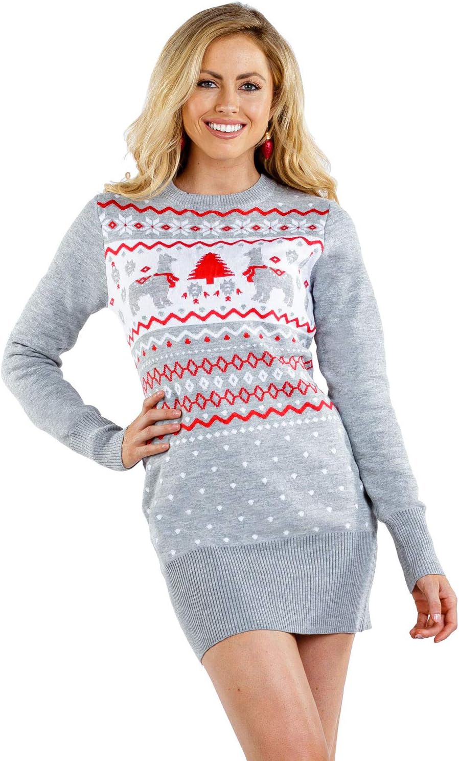 Tipsy Elves Christmas Sweater Dresses for Women - Cute Holiday Style