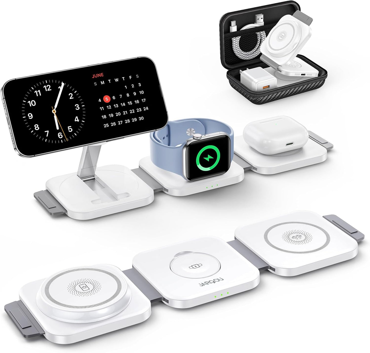 Ultimate 3-in-1 Fast Wireless Charger - JARGOU