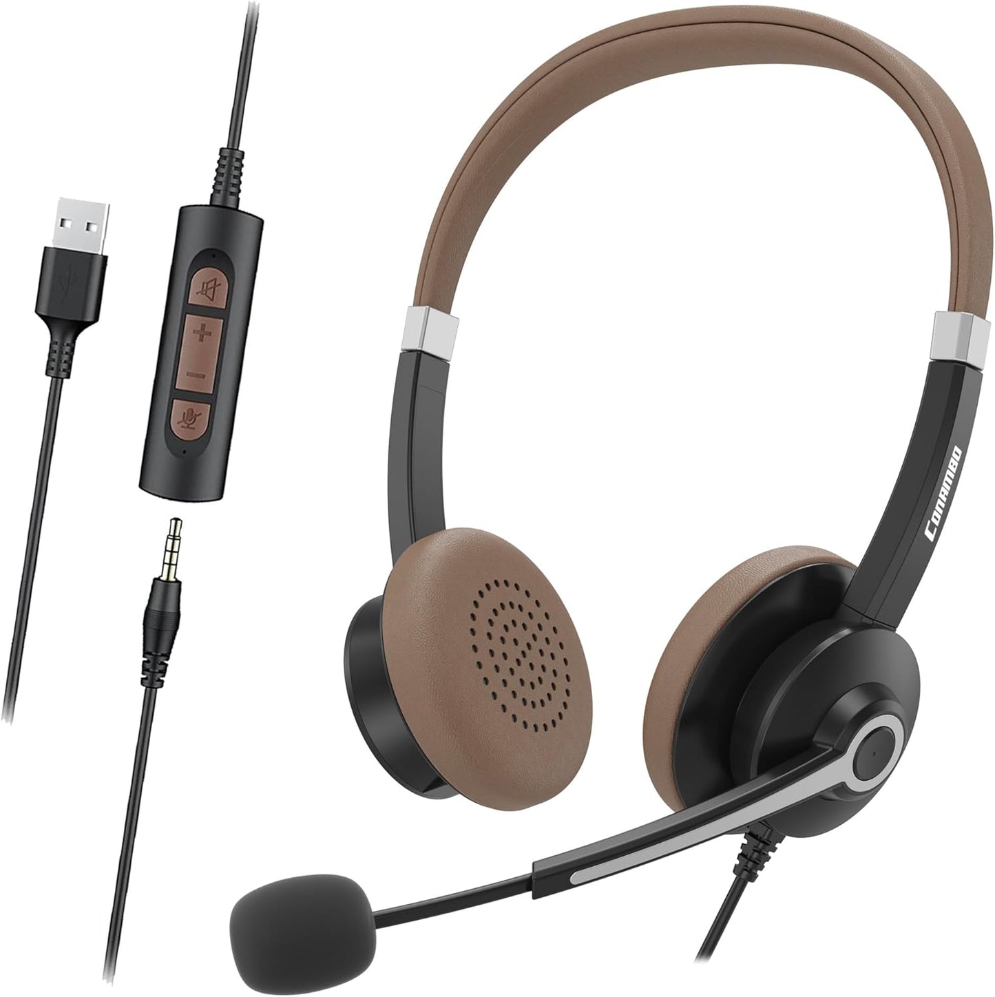 Conambo Professional USB Headset - Superior Sound