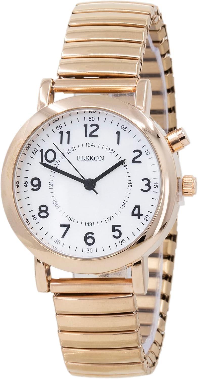 Blekon Light Up Dial Watch - Elegant 33mm Metal Case