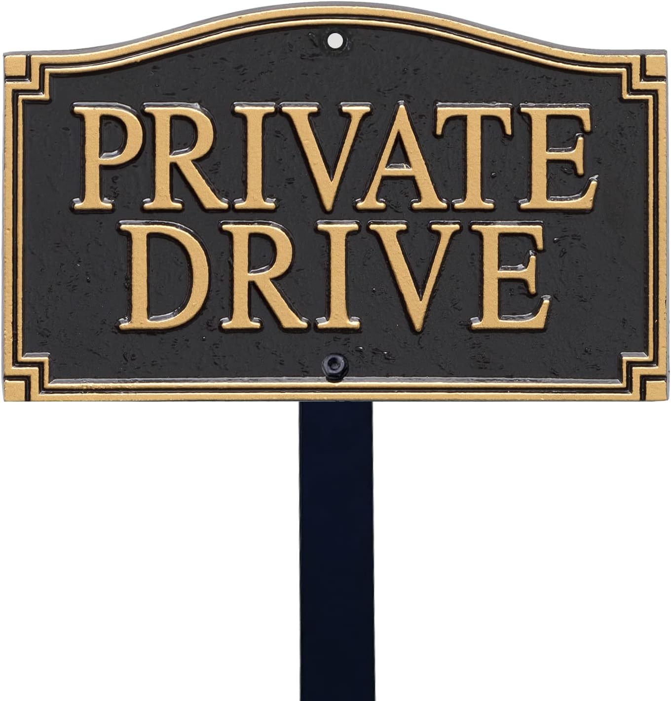 SmartSign Private Drive GardenBoss Statement Plaque for Your Home
