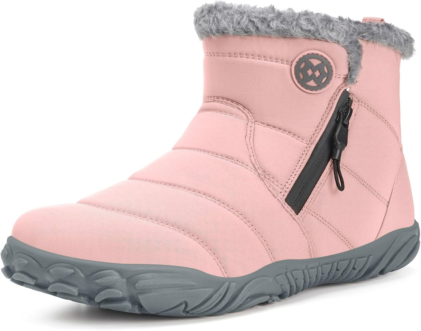 Womens Mens Barefoot Snow Boots for Warmth and Comfort