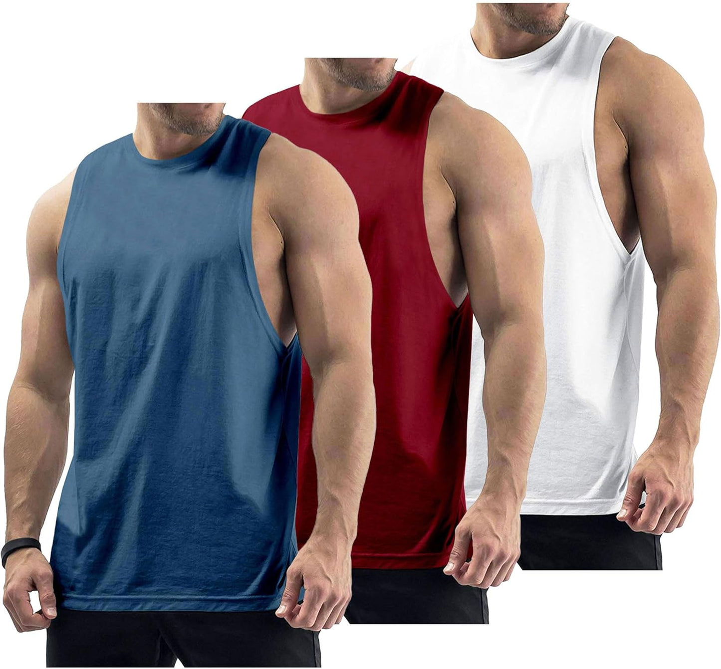 InleaderStyle Men's Cotton Muscle Tank