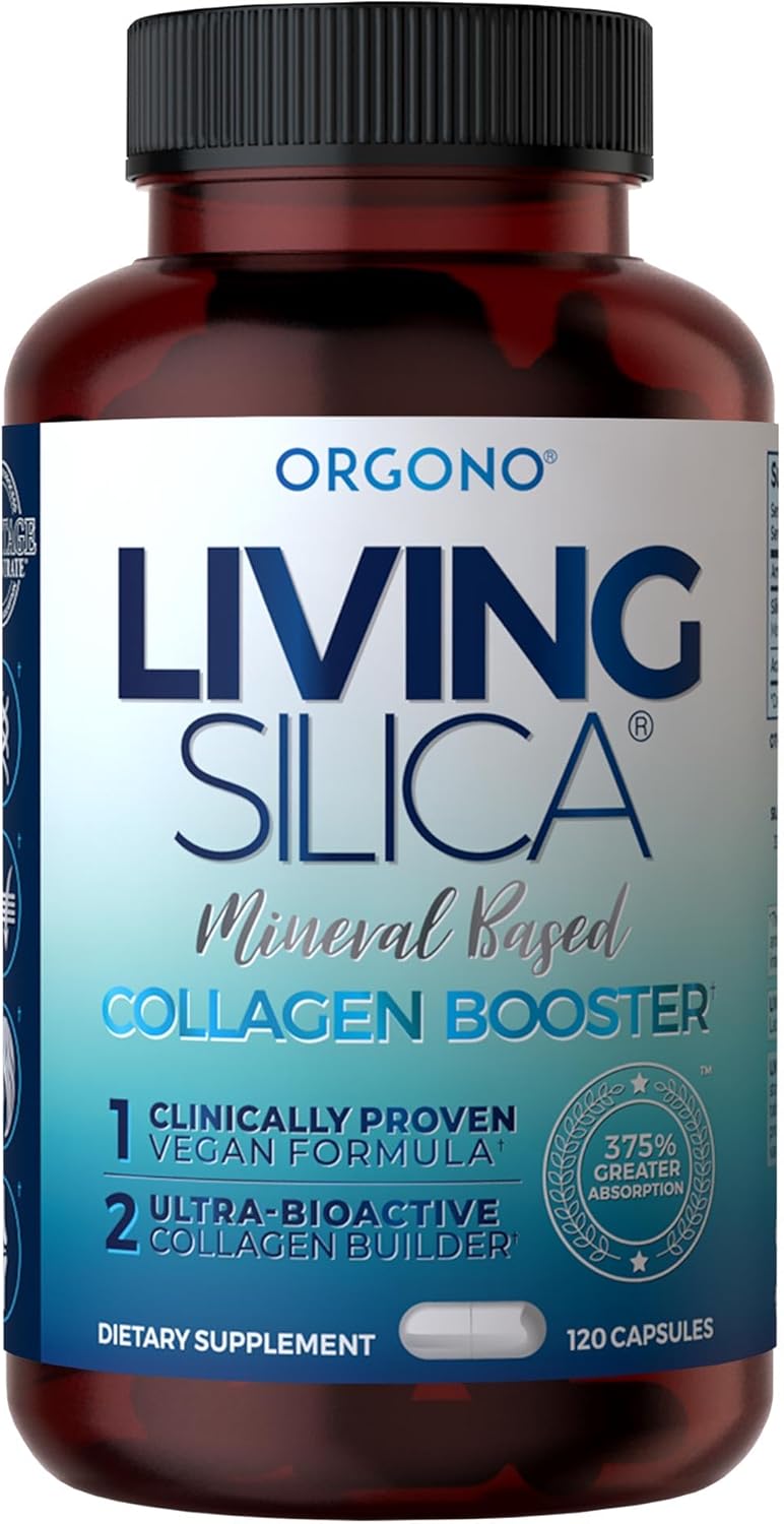 Living Silica Mineral-Based Collagen Booster Capsules for Health