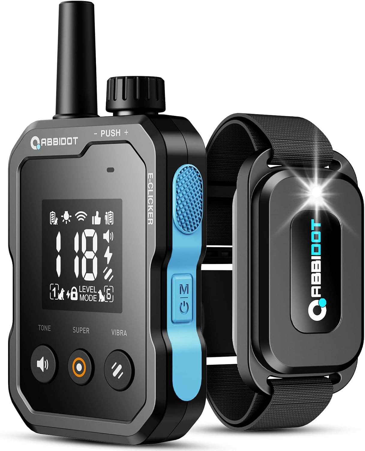 ABBIDOT Dog Shock Collar with Remote for Effective Training