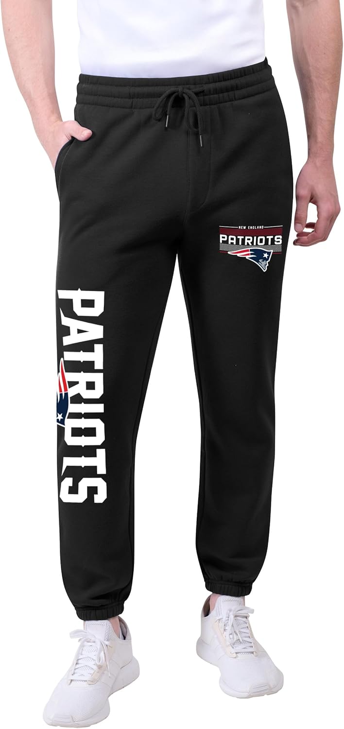 Ultra Game Men's NFL Official Active Super Soft Jogger Sweatpants