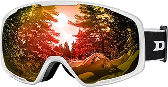 DBIO Ski Goggles - OTG UV Protection Anti-Fog Snow Goggles