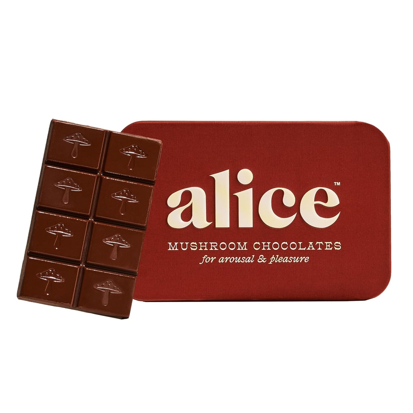 Alice Mushrooms Happy Ending Chocolates for Mood and Energy Boost
