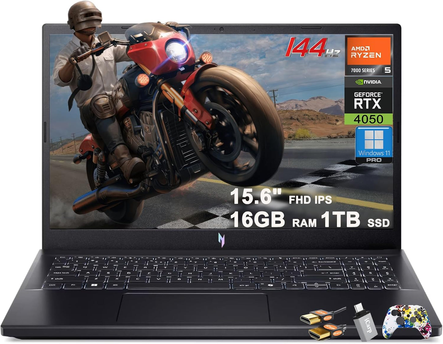 acer Nitro V 15 Gaming Laptop with Ryzen 5 and RTX 4050