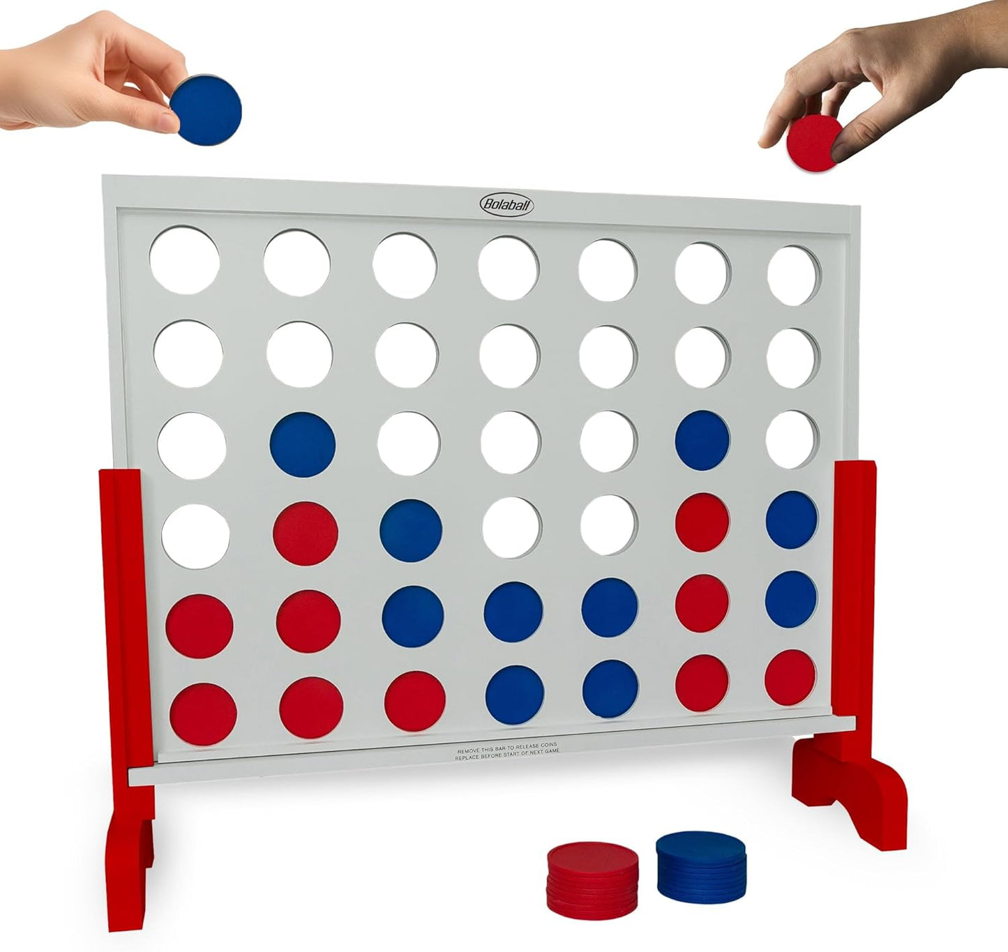 Bolaball 4 in a Row Tabletop Game for Family Fun Anywhere