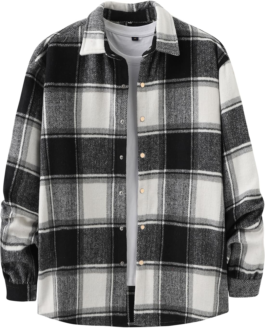 Locachy Men's Casual Cotton Plaid Shirts for Every Occasion