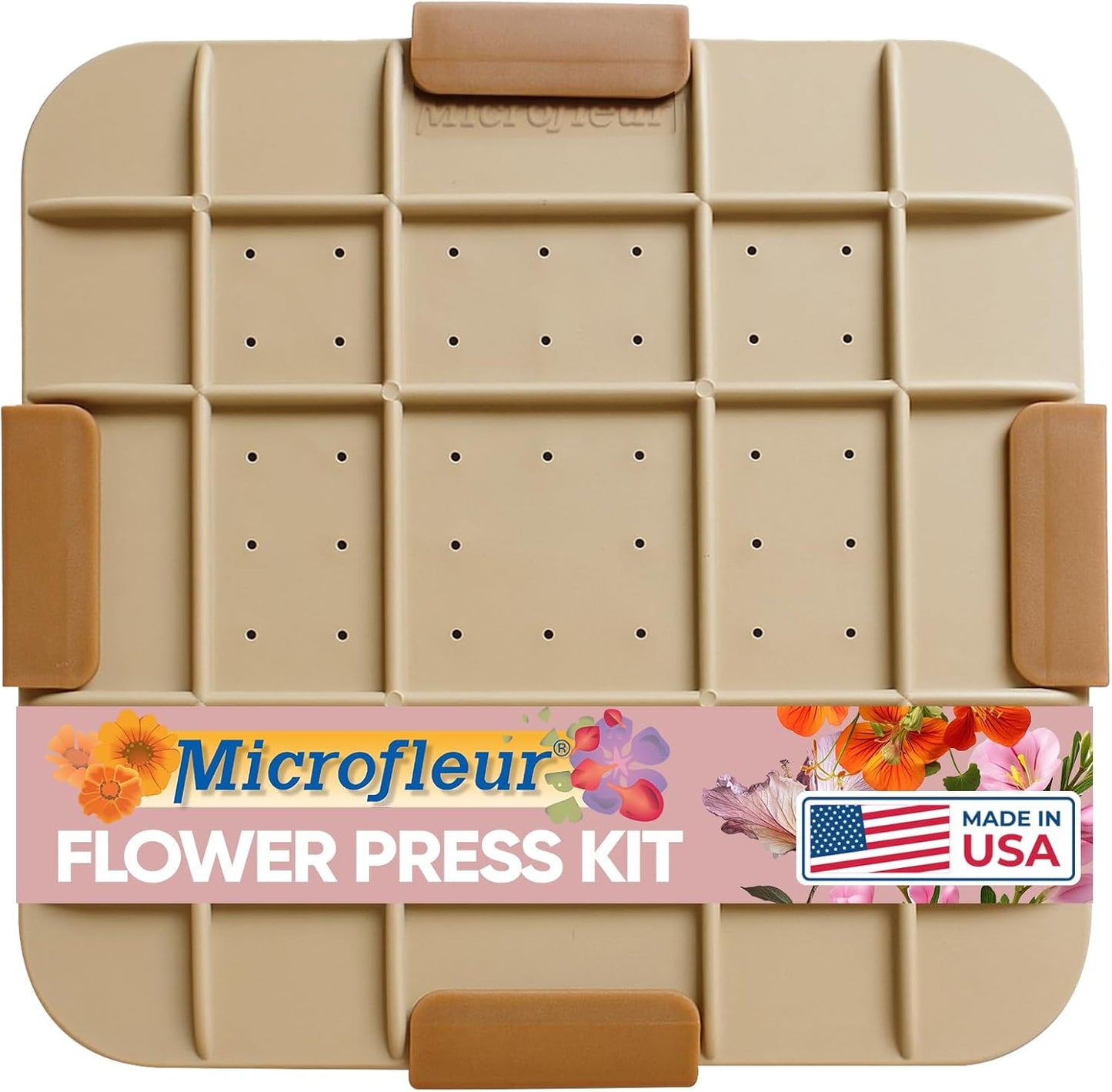 Microfleur Max Flower Presser Kit for Quick and Easy Pressing