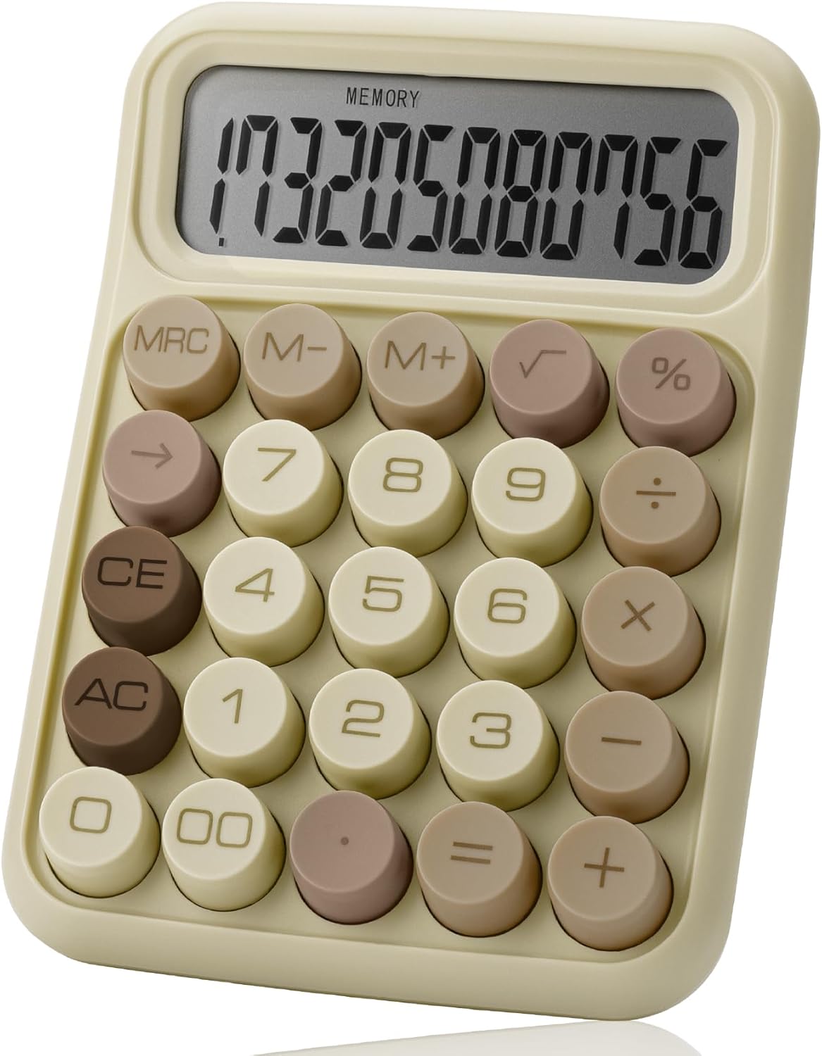 Mr. Pen 12-Digit Mechanical Calculator - Easy Viewing LCD