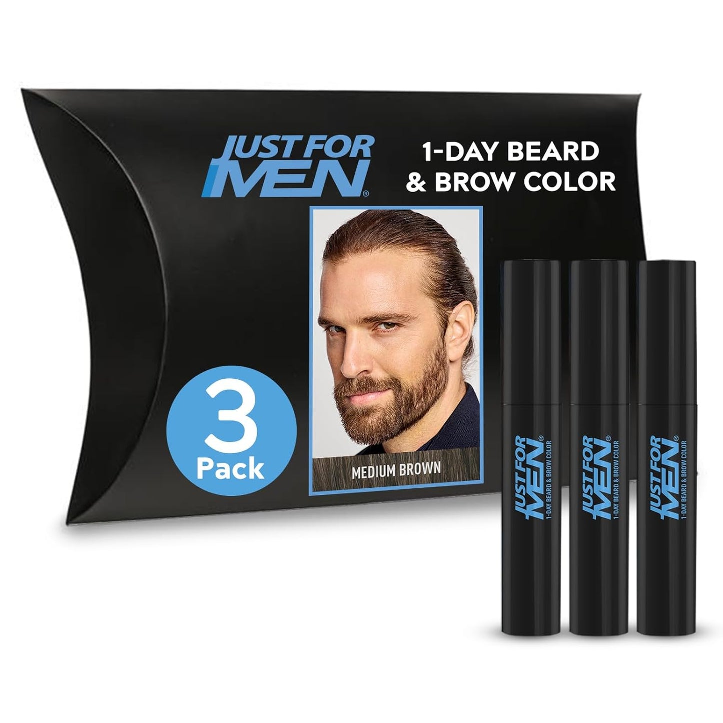 Just for Men 1-Day Beard & Brow Color for Fuller Look