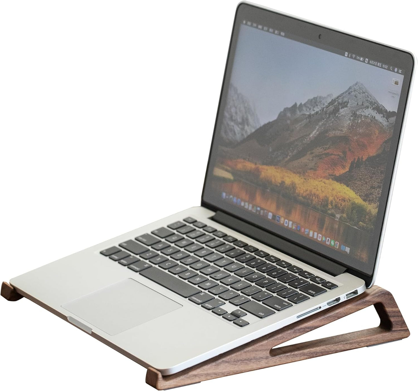 muso wood Ergonomic Walnut Laptop Stand