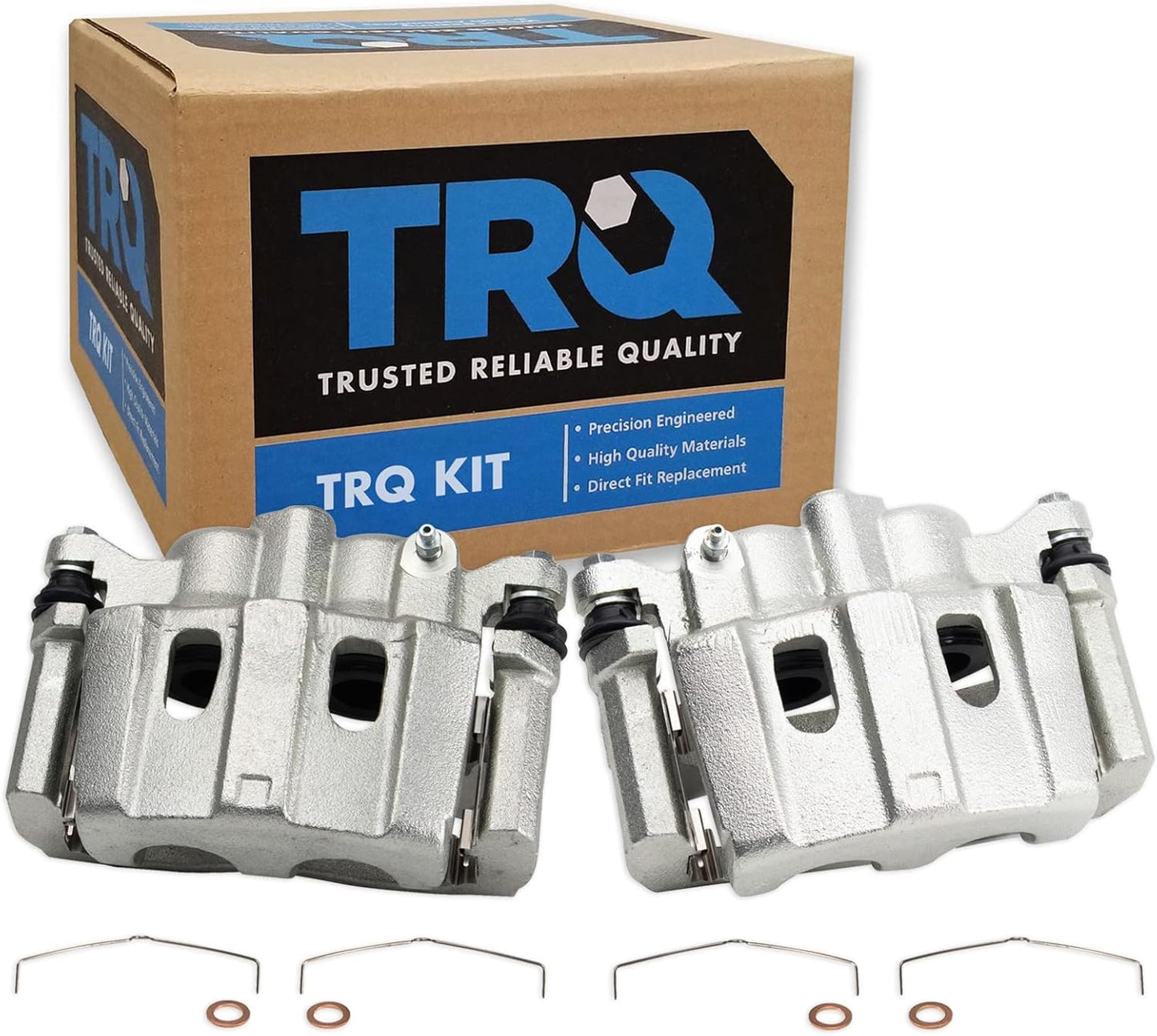 TRQ Front Brake Caliper Set for 2009-2015 Toyota Venza Vehicles