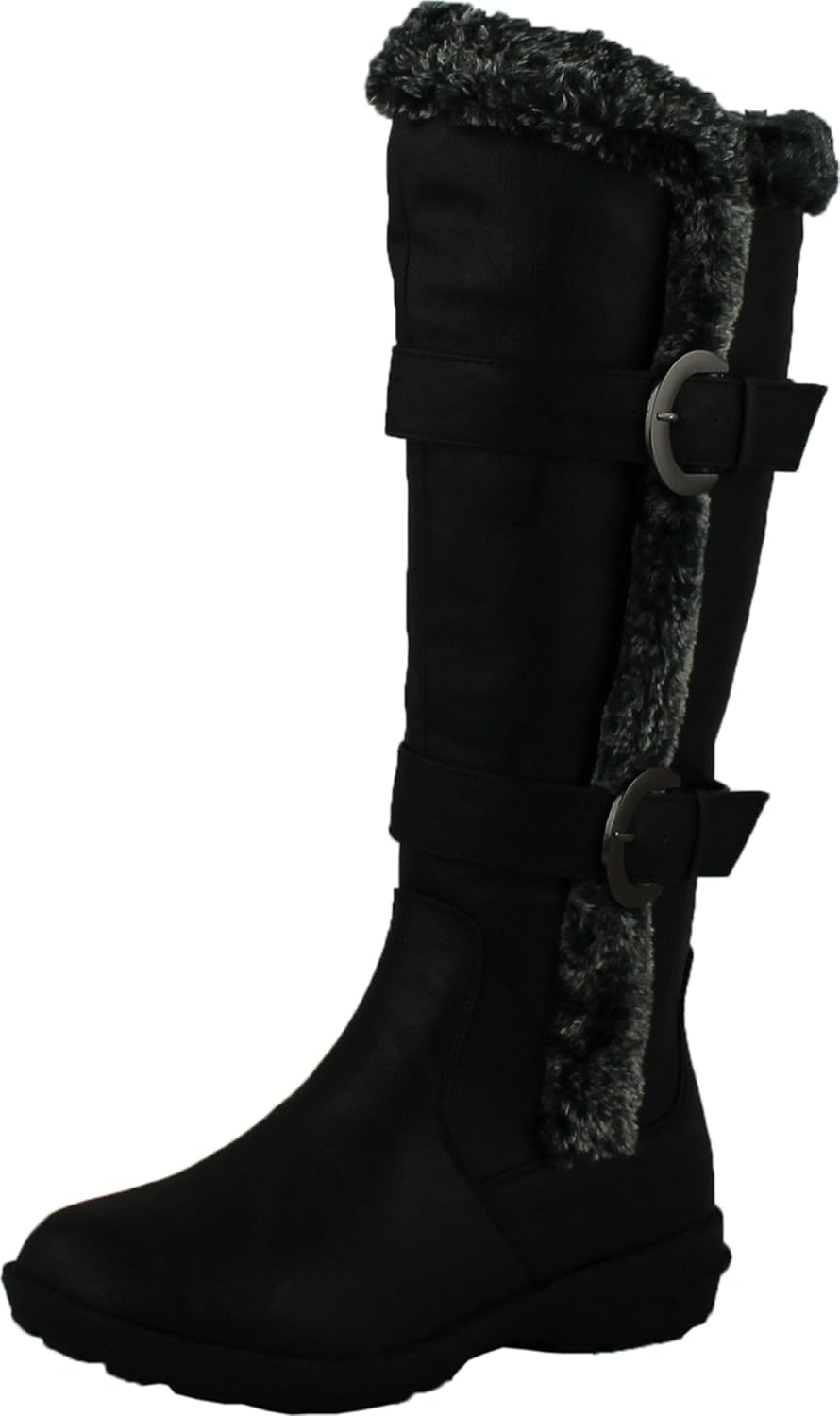 Forever Link Women's Klein-70 Slouch Flat Heel Mid-Calf Boot