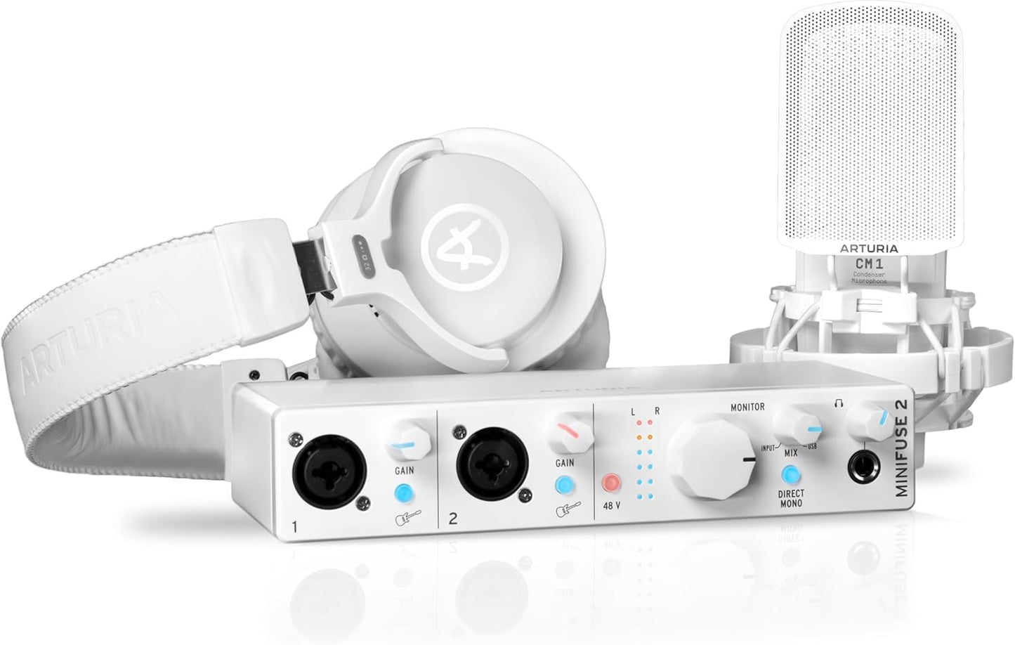 Arturia MiniFuse Recording Pack for Streaming and Podcasting
