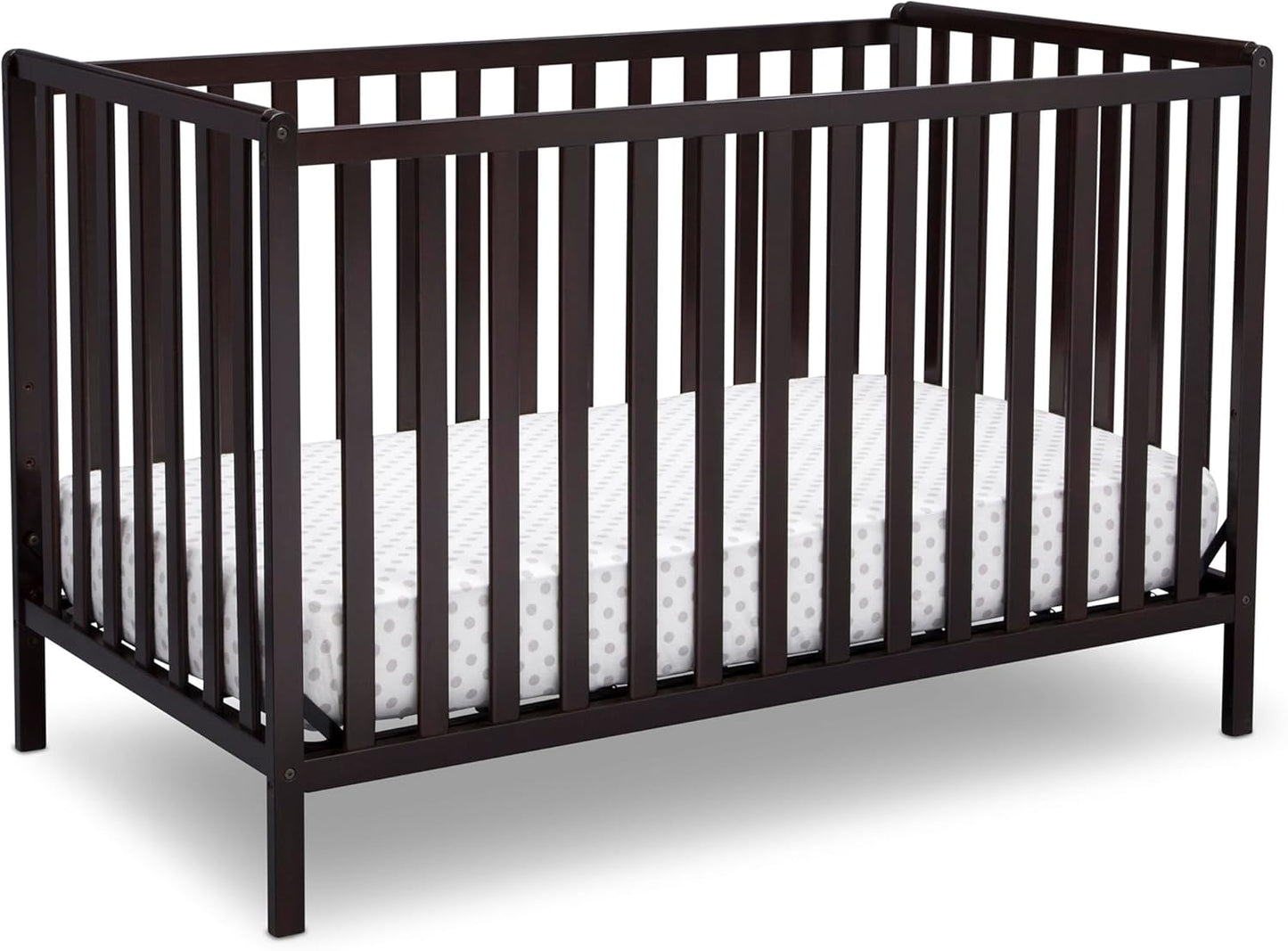 Delta Children Heartland 4-in-1 Convertible Crib for Growing Babies