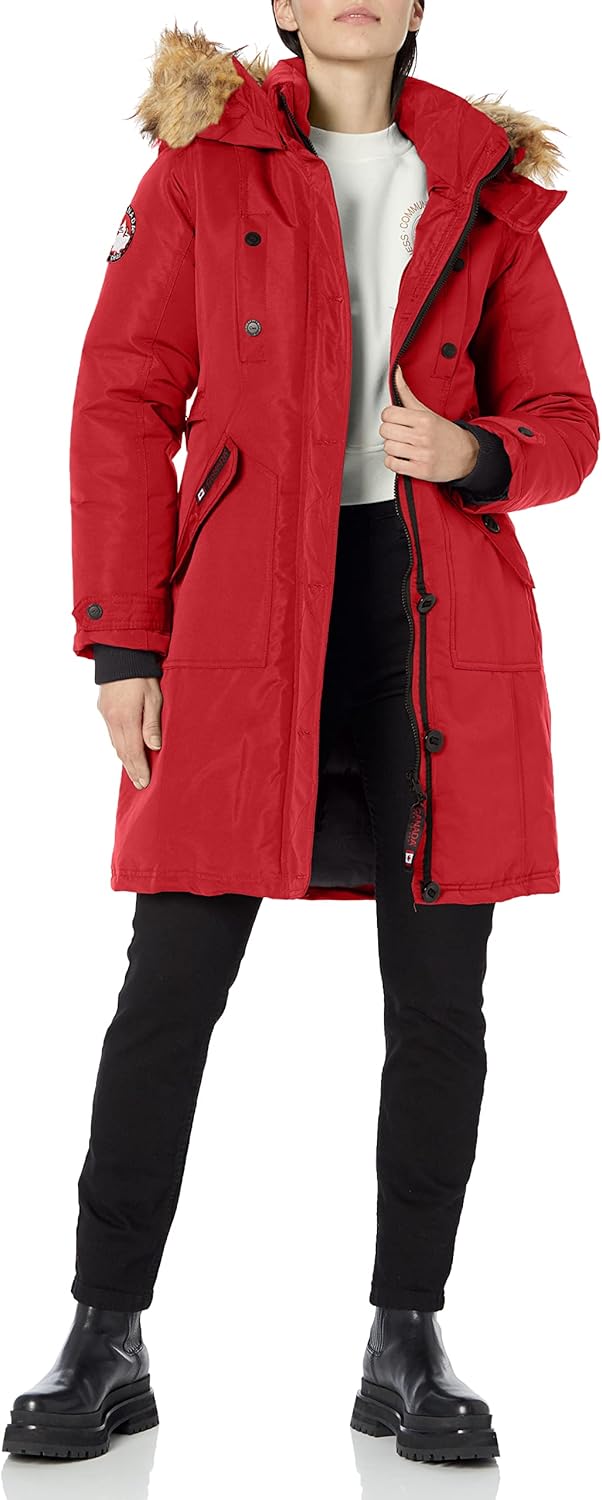 Stay Cozy in CANADA WEATHER GEAR Parka