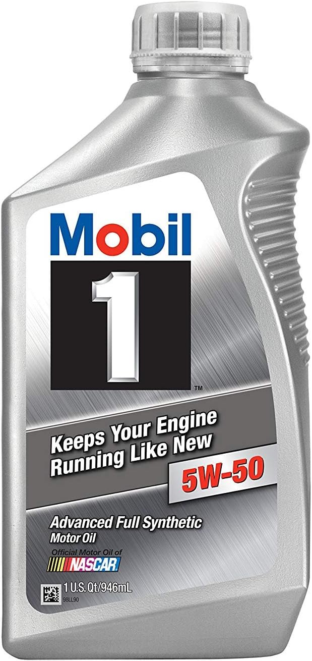 Mobil 1 5W-50 Advanced Full Synthetic Motor Oil - 1 Quart Pack