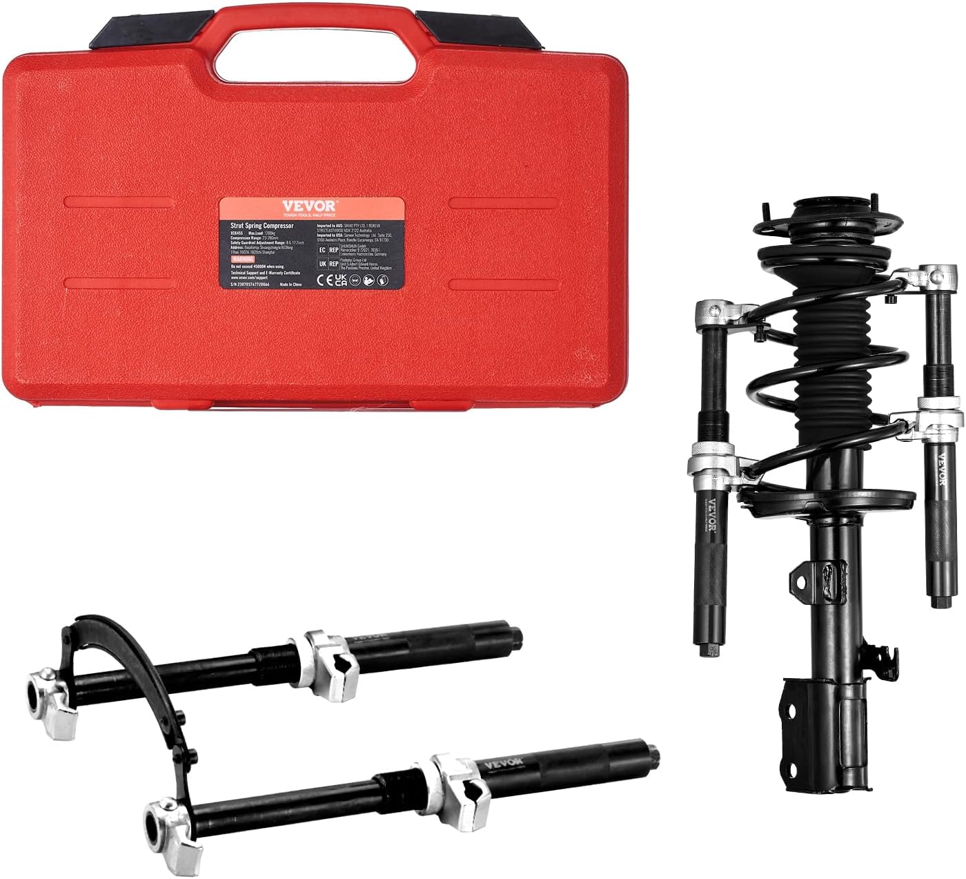 VEVOR Coil Spring Compressor Tool Set for Heavy Duty Use