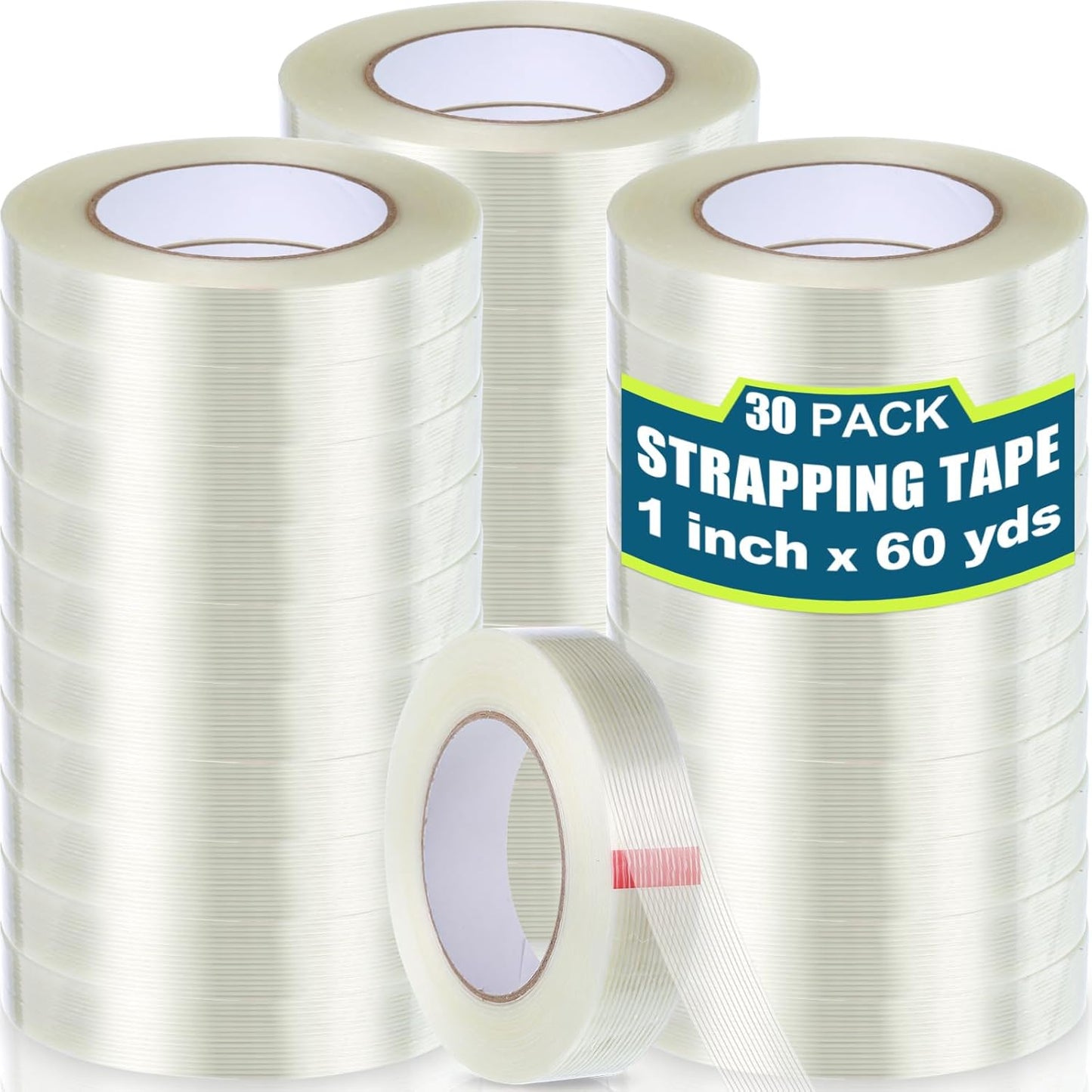 Treela 30 Rolls Heavy Duty Packing Tape for Shipping and Binding