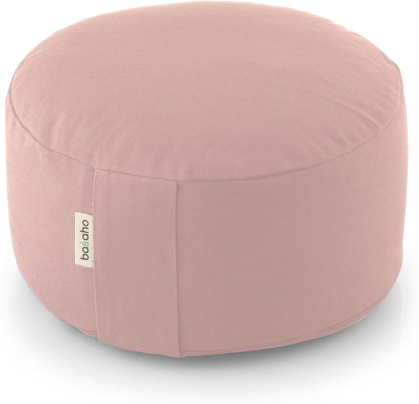 Organic Cotton Zafu Cushion | Washable Cover | Buckwheat Fill