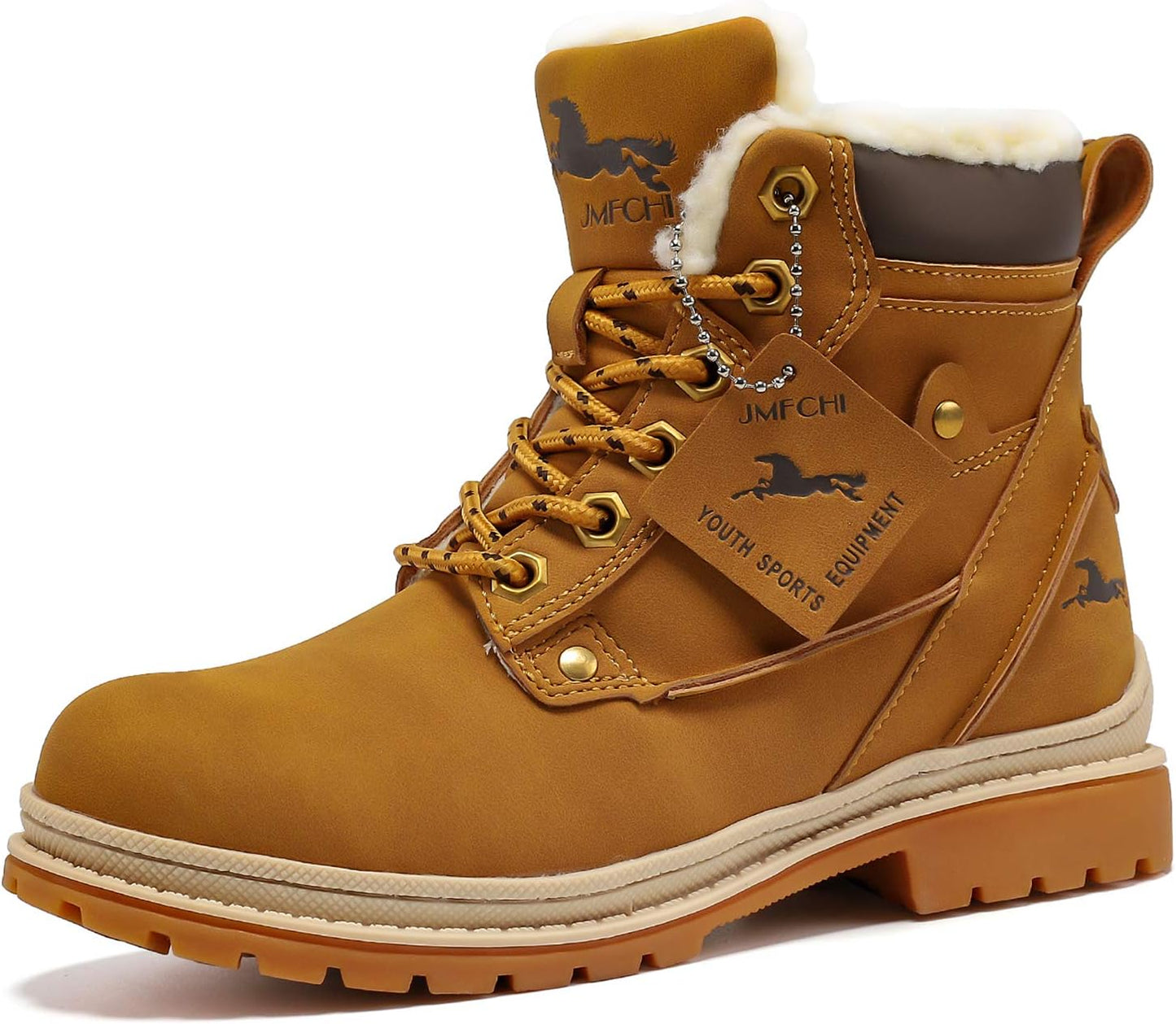 VITUOFLY Boys Hiking Boots for Kids - Durable Winter Adventure Shoes