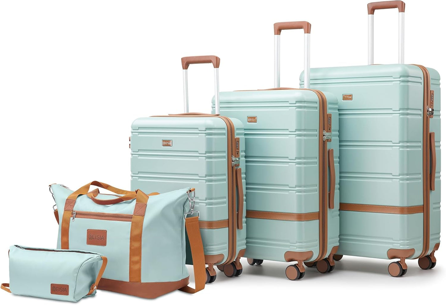 Luggage Sets 3 Piece with Spinner Wheels for Effortless Travel