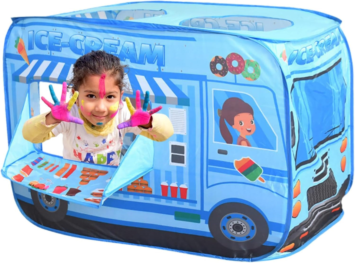 Ice Cream Truck Pop Up Tent for Kids