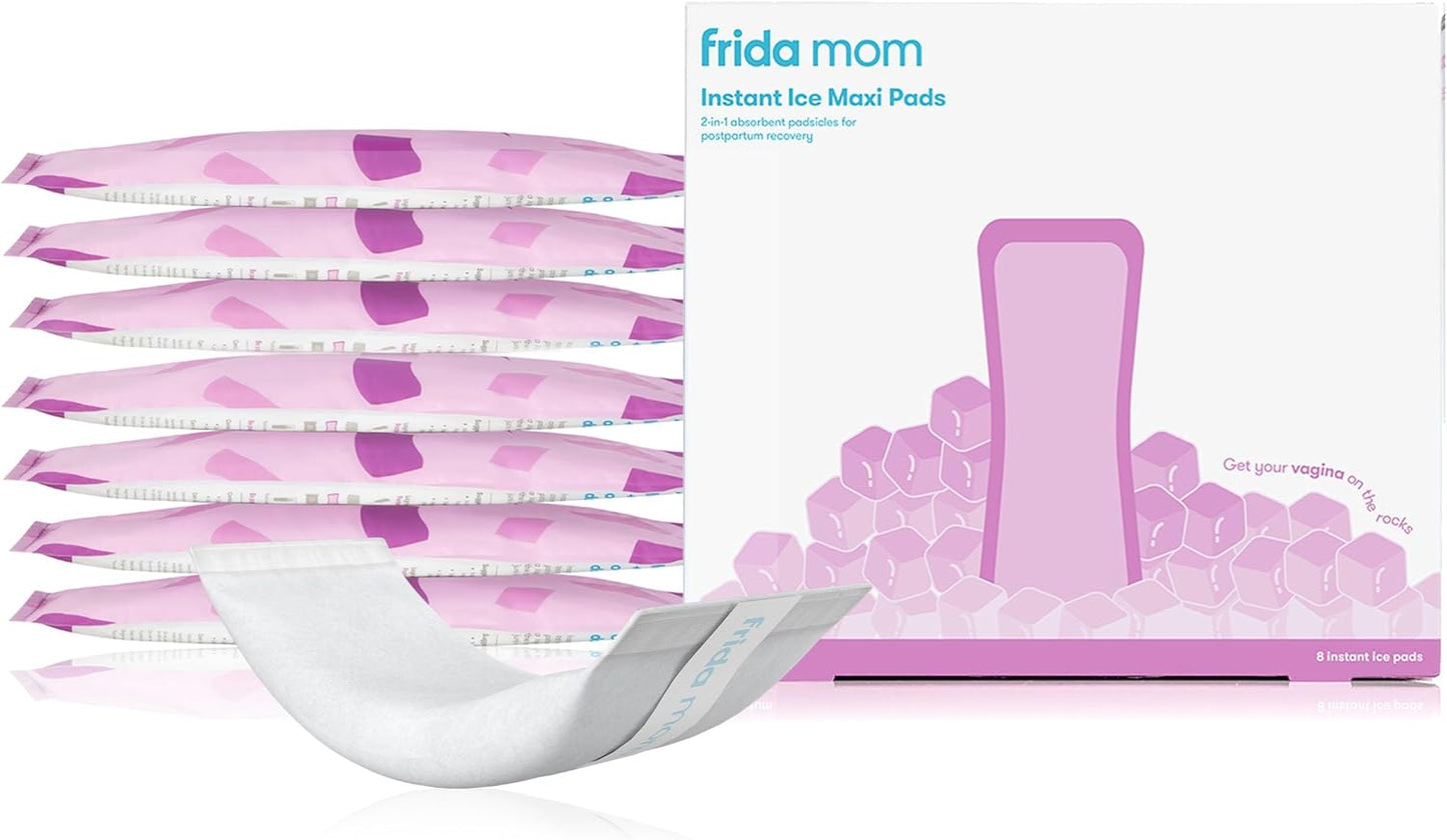 Frida Mom 2-in-1 Postpartum Pads - Instant Cold Therapy & Absorbency