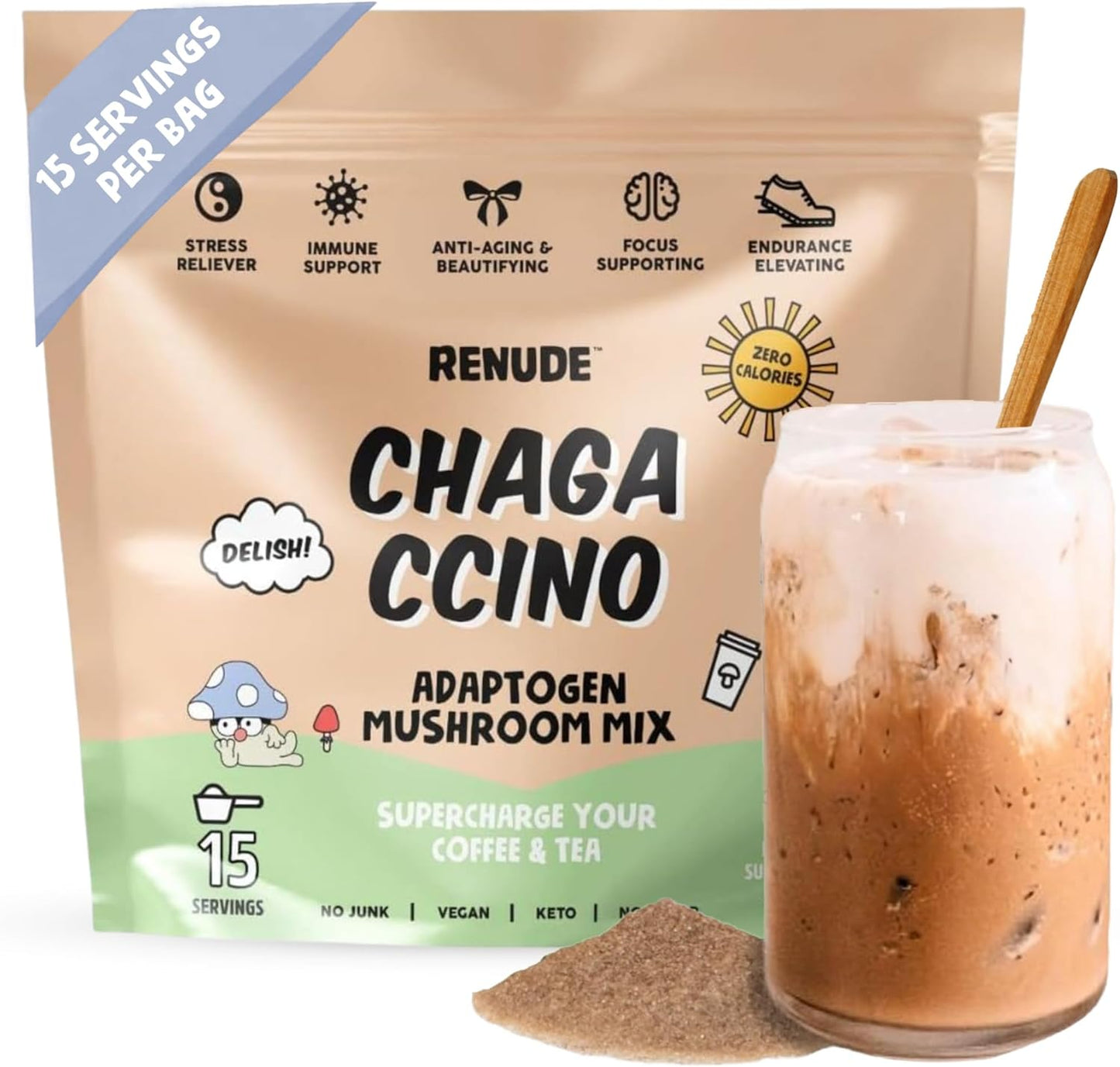 Renude Chagaccino - Natural Energy Boost