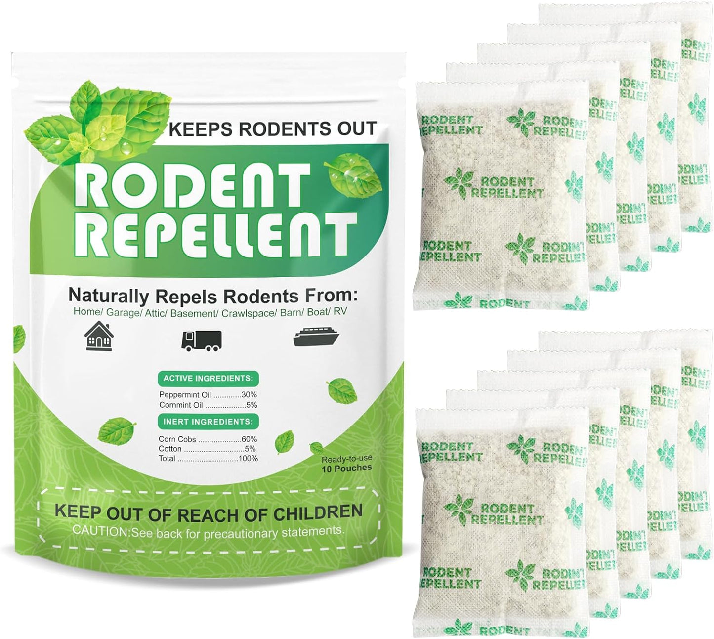 Powerful Peppermint Mouse Repellent