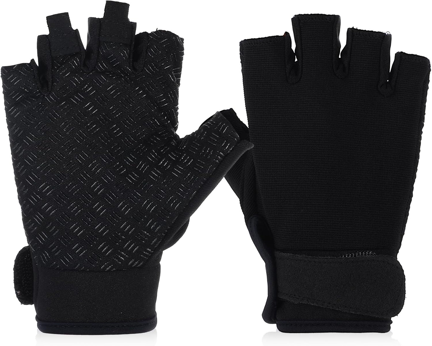 Breathable Fingerless Biking Gloves for Outdoor Activities