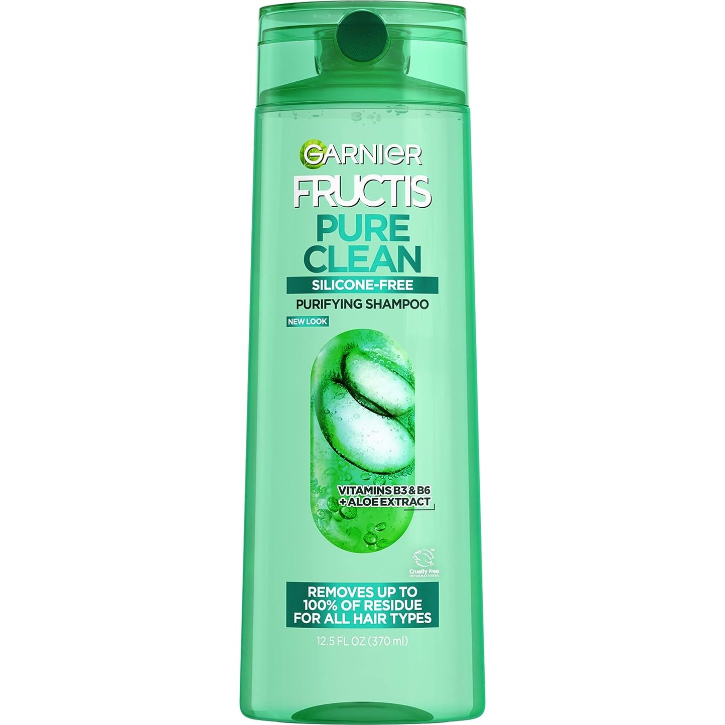 Garnier Fructis Pure Clean Shampoo - Silicone-Free & Purifying