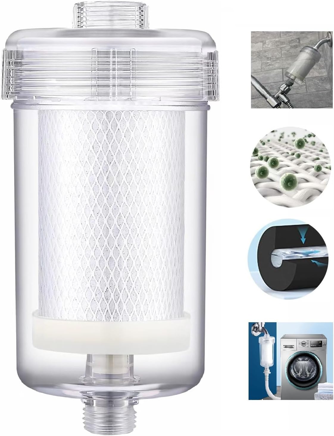 Skin & Hair Savior: 1 Micron Chlorine Filter