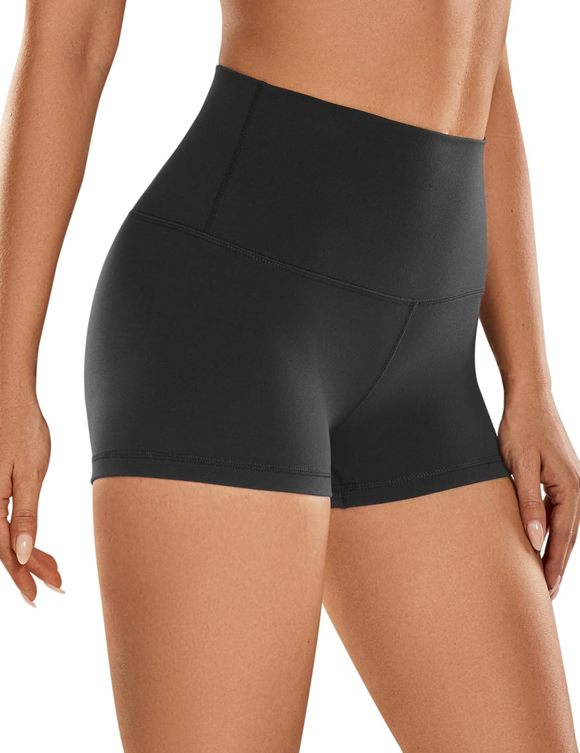 CRZ YOGA High Waisted Biker Shorts - Ultimate Comfort & Style!