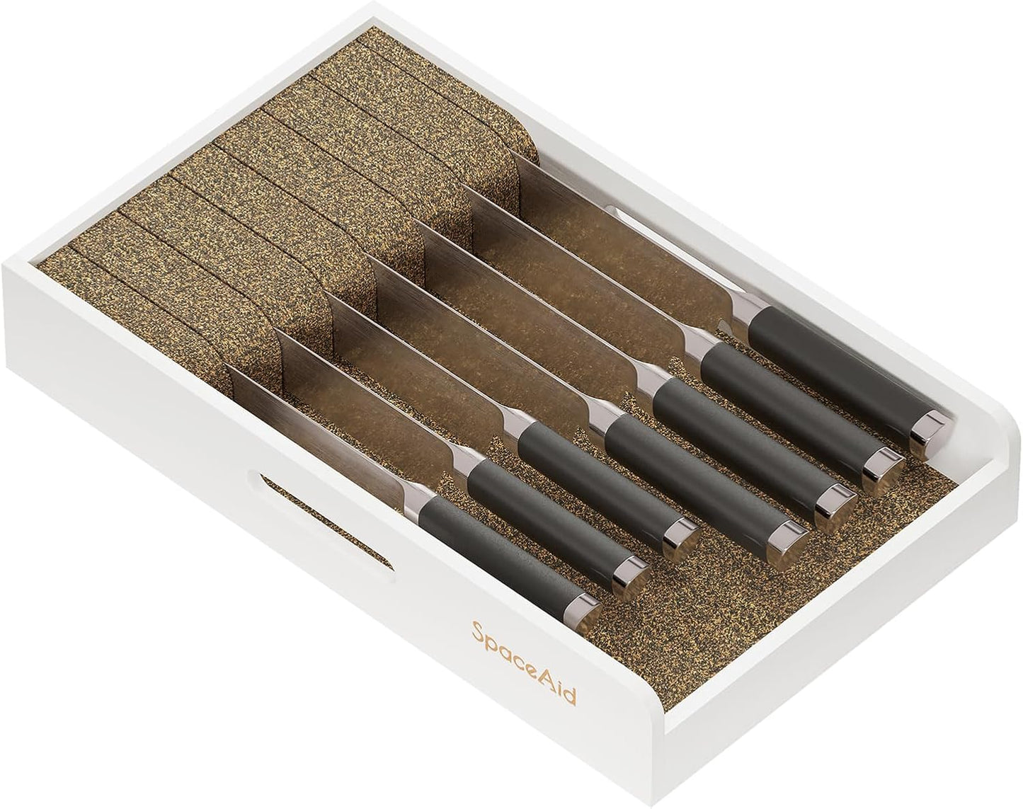 SpaceAid Knife Drawer Organizer for Kitchen Storage Organization
