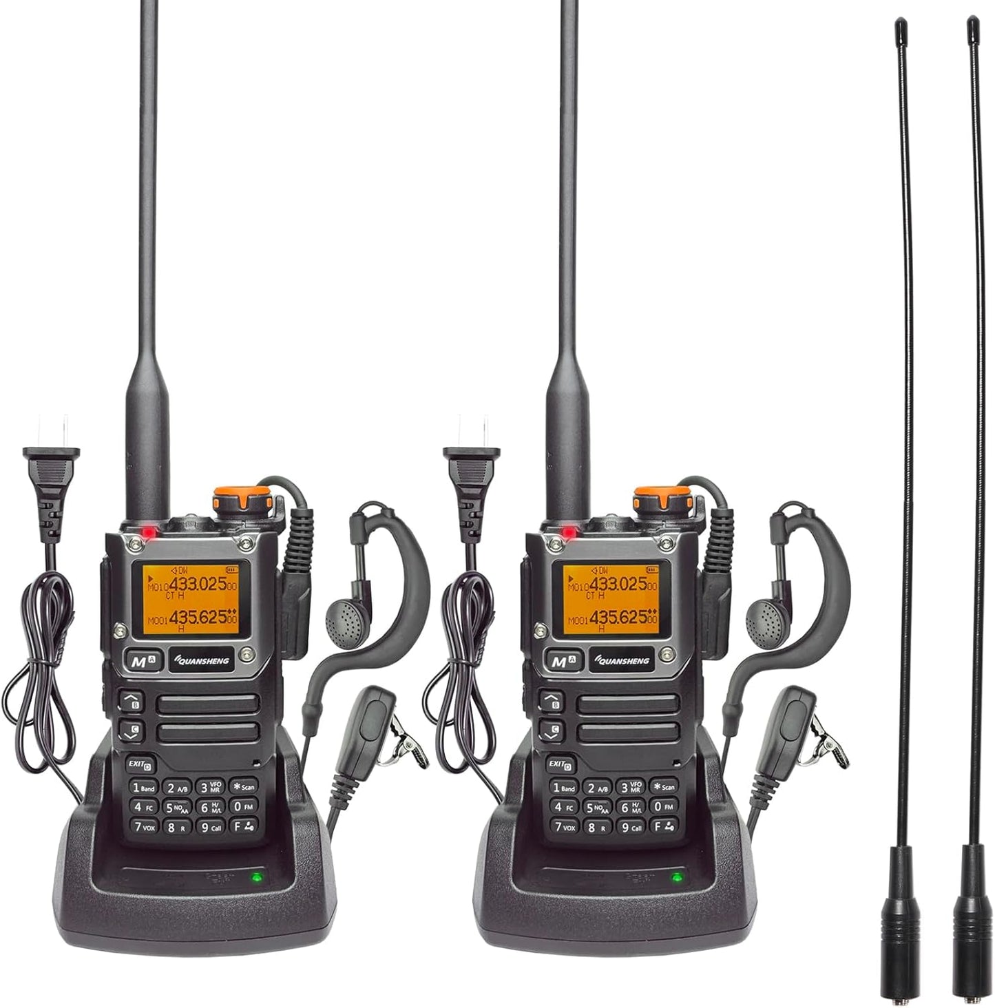UV-K6 Ham Radio Handheld Walkie Talkies for Outdoor Adventures