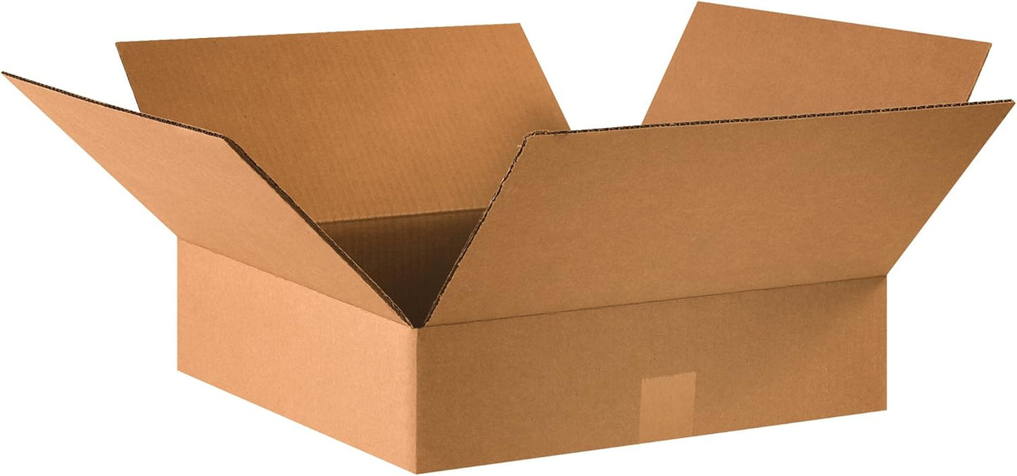 16 x 16 x 4 Corrugated Cardboard Boxes for Shipping and Storage