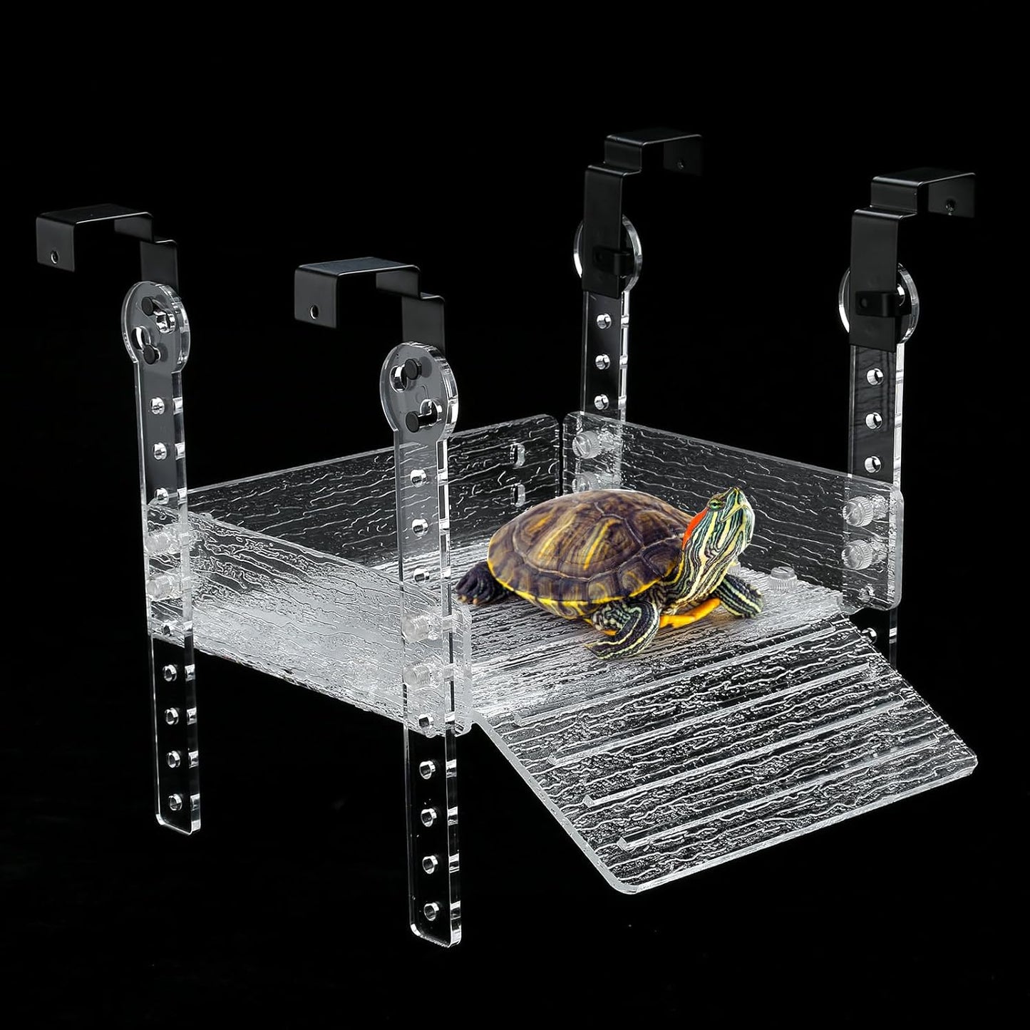 Hanging Turtle Basking Platform for Aquatic Tanks and Reptiles