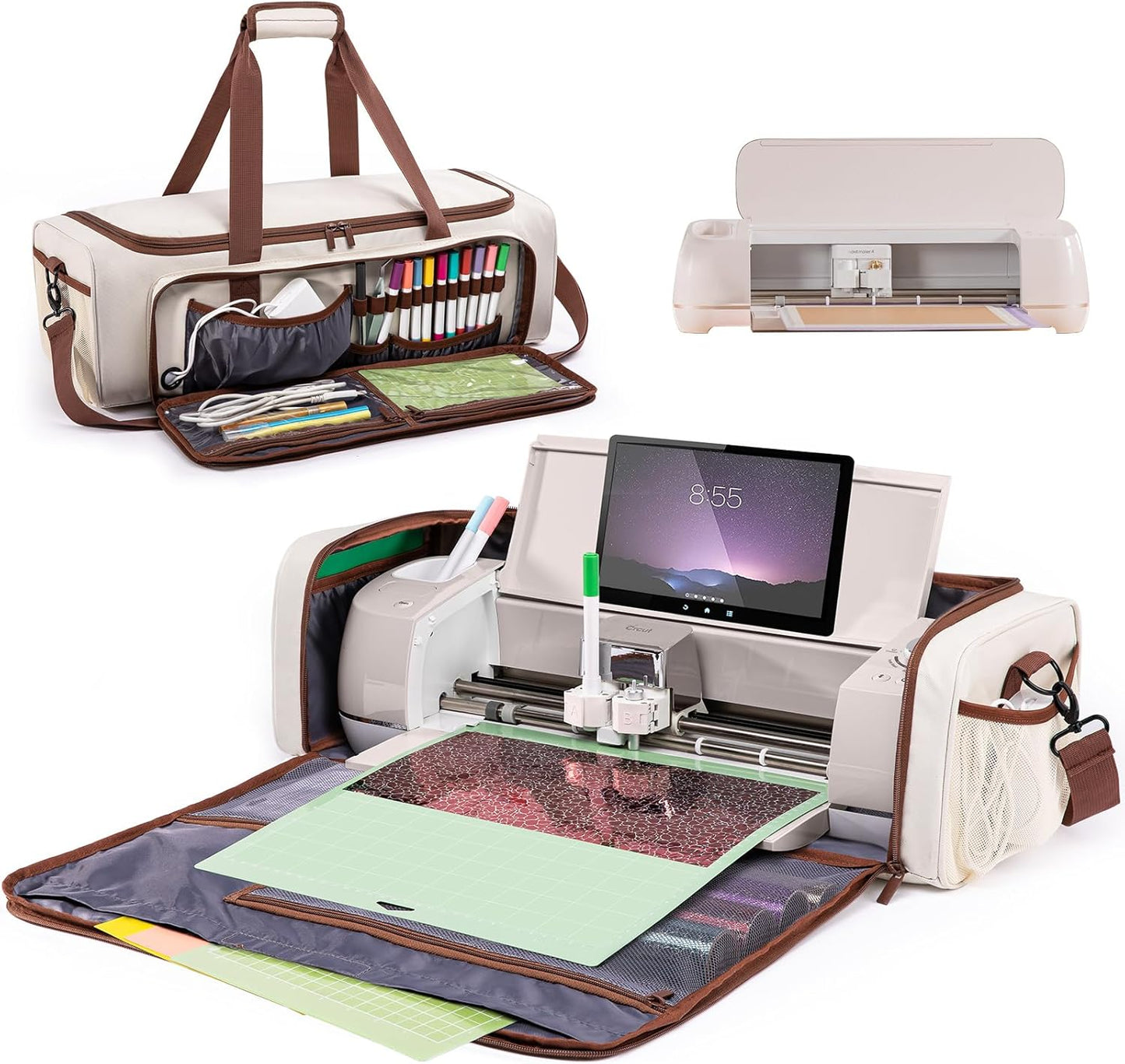IMAGINING Carrying Case Bag for Cricut Maker and Explore Series
