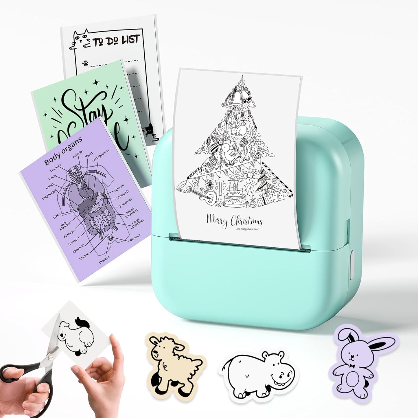 Inkless Mini Sticker Printer by NelkoGlobal