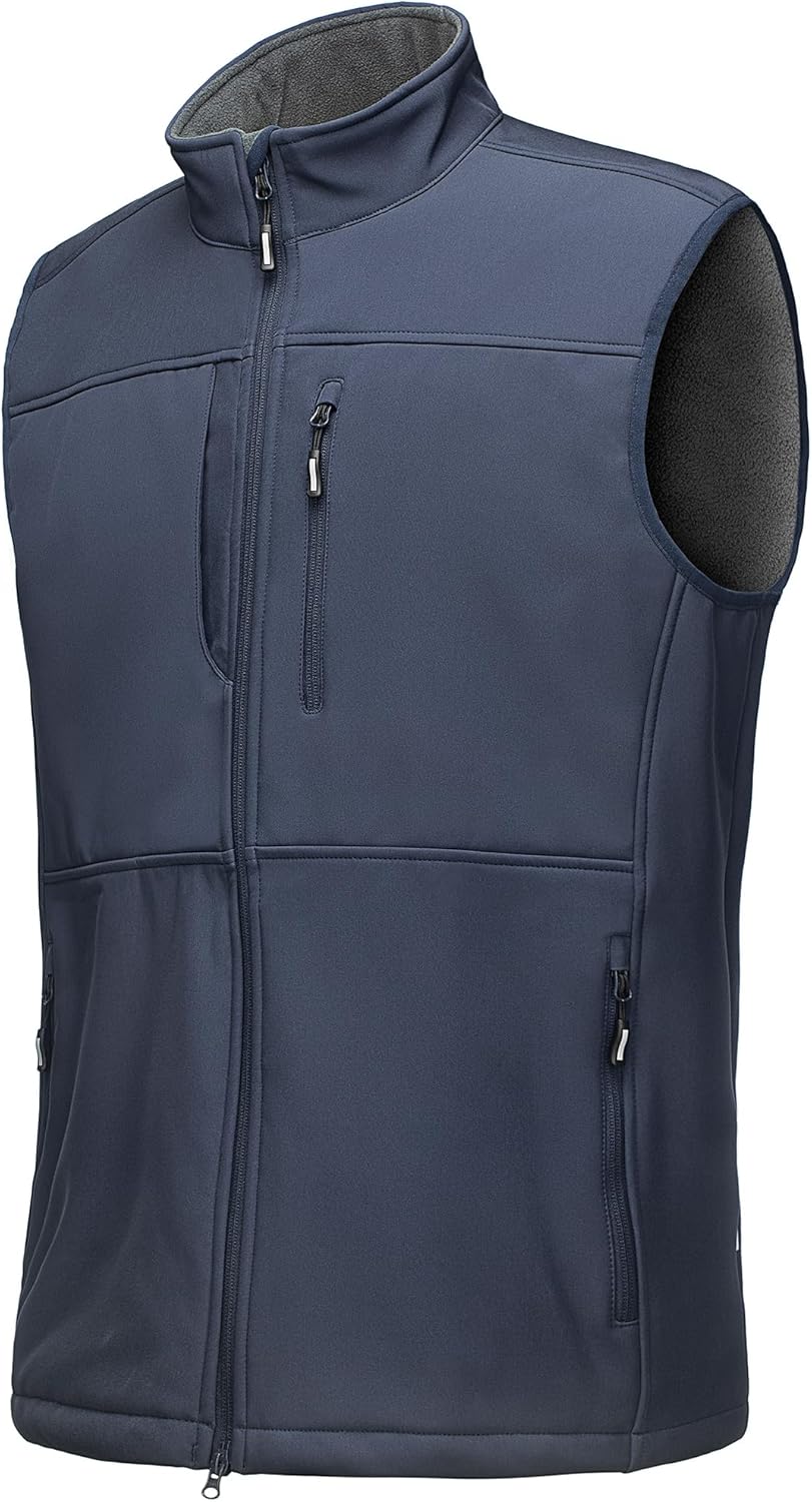 Outdoor Ventures Men's Running Vest - Lightweight Windproof Jacket